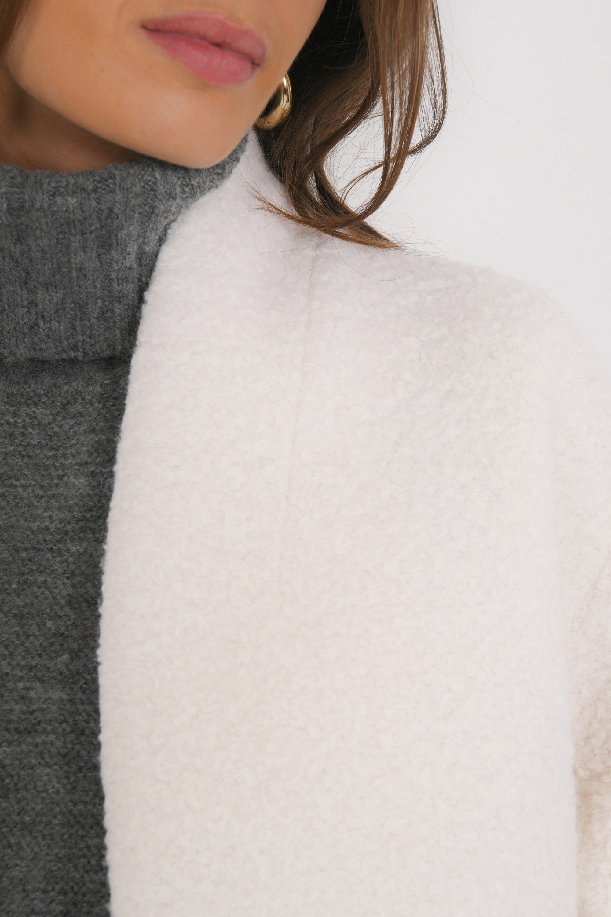 MANTEAU - BIRDIE - CREME
