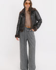 BLOUSON - BLAKE - CHOCOLAT