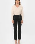 PANTALON 7/8 - BIXENTE - NOIR