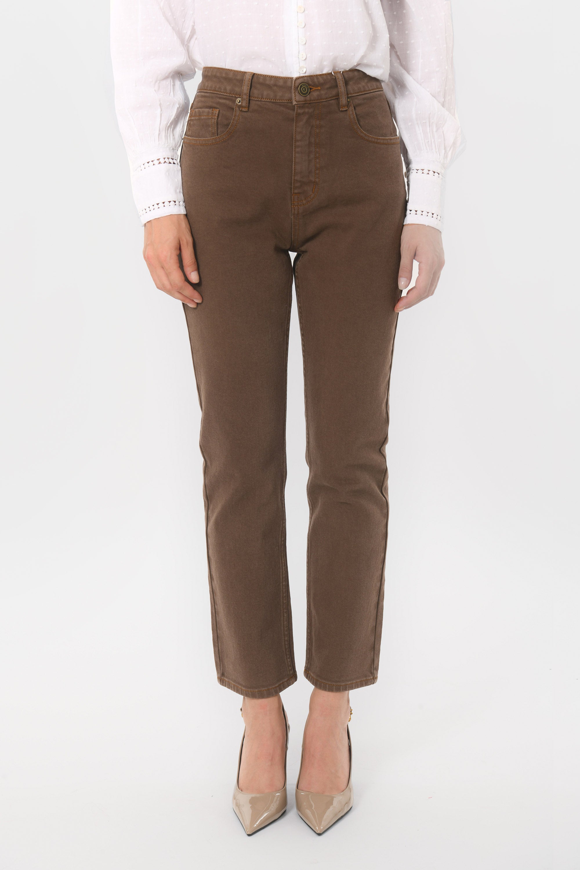 JEAN - BROWNIE - MARRON