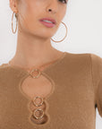 PULL PAILLETE - BERTINE - GOLD