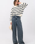PULL MARINIERE - BIANCA - ECRU
