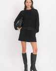 PULL - PAILLETTE - NOIR