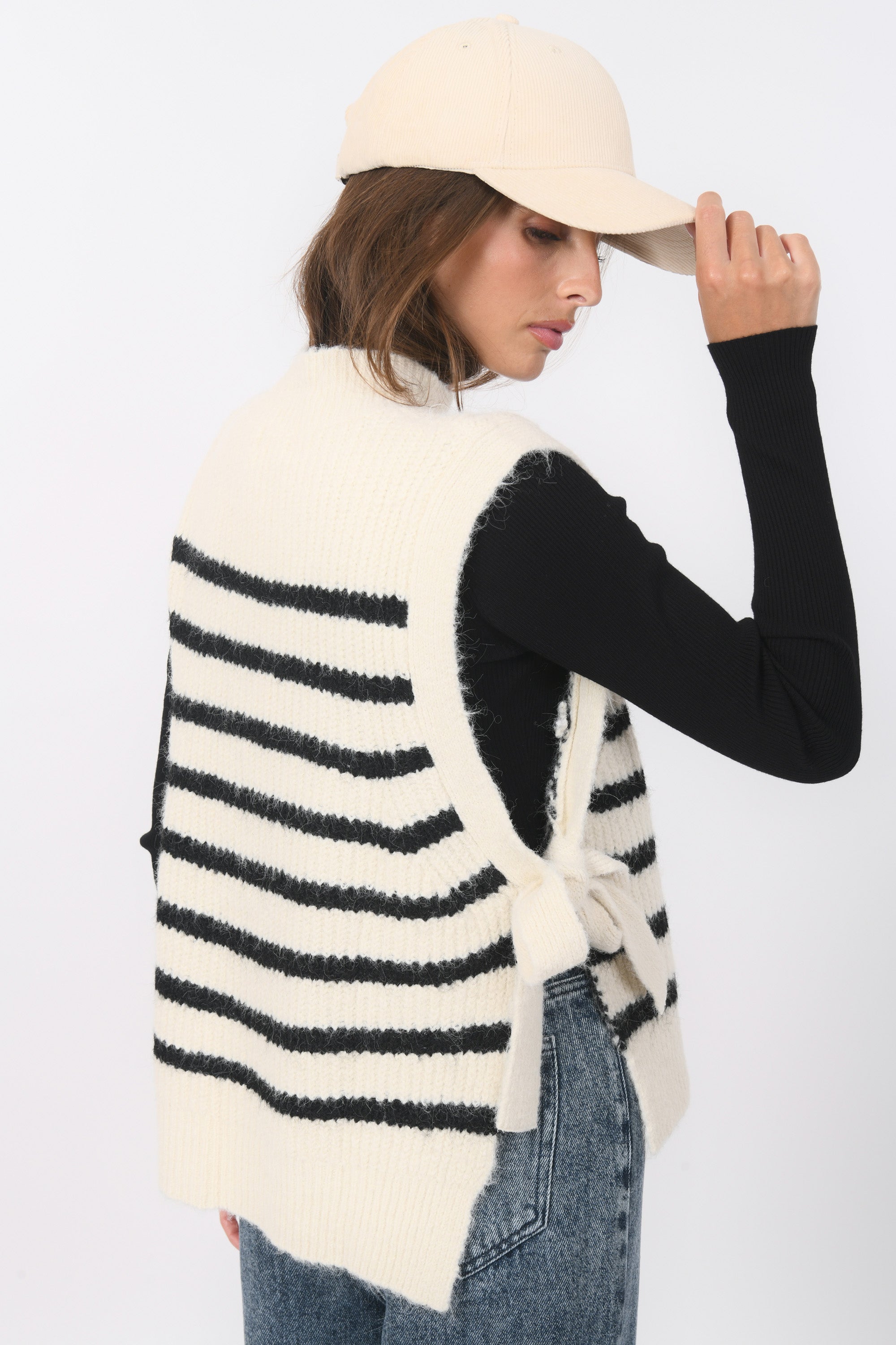 PULL - BASIL - ECRU