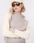 PULL CAPUCHE - BENTO - TAUPE