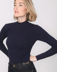 PULL COL MONTANT - BAYRON - MARINE