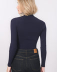 PULL COL MONTANT - BAYRON - MARINE