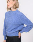PULL COL ROND - BAMBI - PERVENCHE
