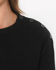 PULL BOUTONS - BELINDA - NOIR