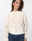PULL JACQUARD - BERNEX - ECRU