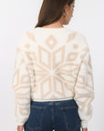 PULL JACQUARD - BERNEX - ECRU