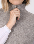 PULL SANS MANCHE - BIANCA - TAUPE