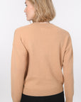 PULL COL V - B-ANITA - CAMEL