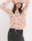 PULL IMPRIME - BROOK - BEIGE