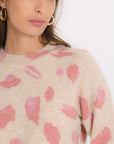 PULL IMPRIME - BROOK - BEIGE