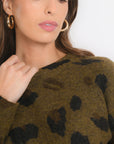 PULL IMPRIME - BROOK - KHAKI