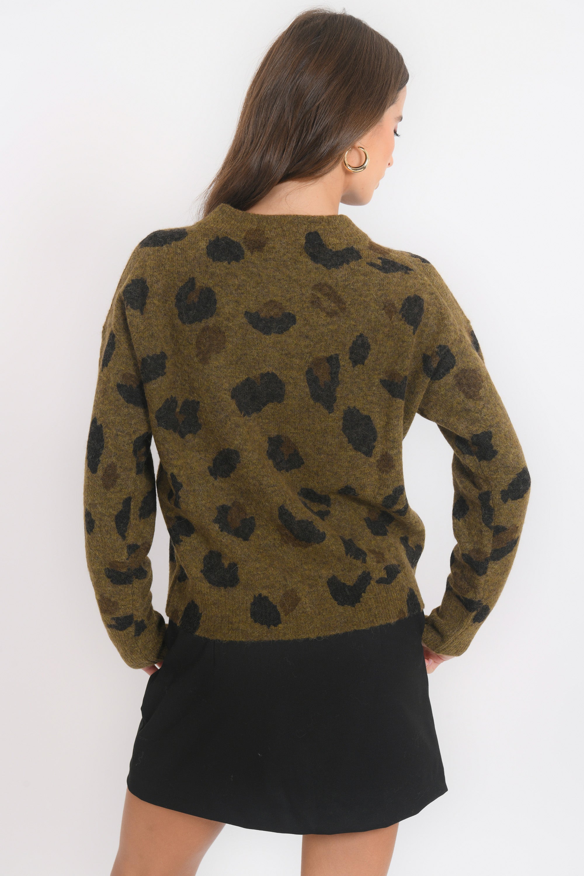 PULL IMPRIME - BROOK - KHAKI