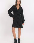 ROBE COURTE - BARNEY - NOIR