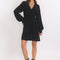 ROBE COURTE - BARNEY - NOIR