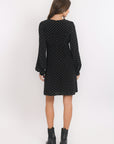 ROBE COURTE - BARNEY - NOIR