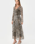 ROBE MIDI - BANKA - ECRU