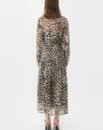 ROBE MIDI - BANKA - ECRU