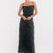 ROBE LONGUE - BAKER - NOIR