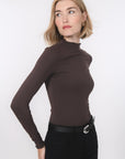 T-SHIRT - B-ANILA - CHOCOLAT