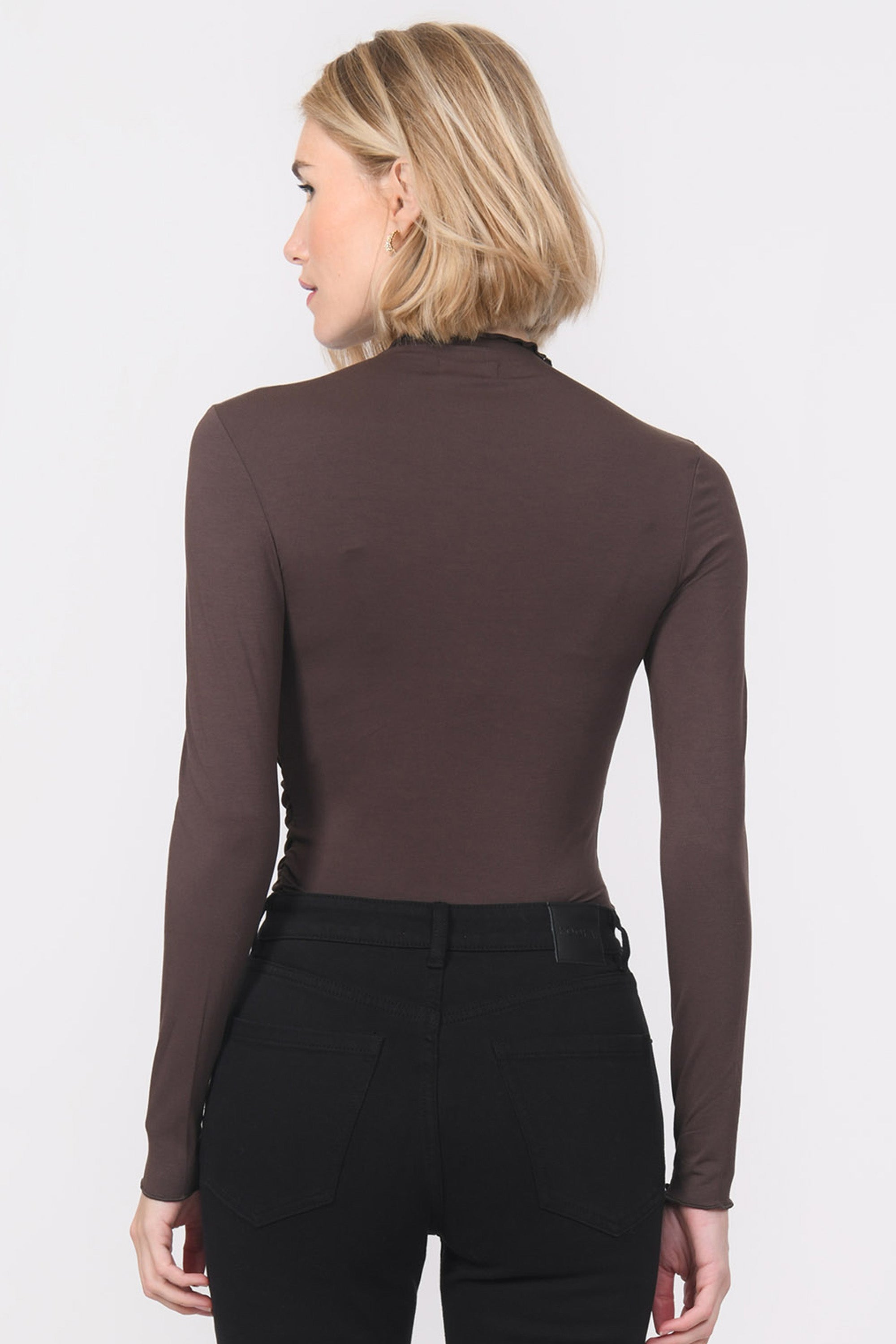 T-SHIRT - B-ANILA - CHOCOLAT