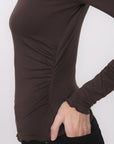 T-SHIRT - B-ANILA - CHOCOLAT