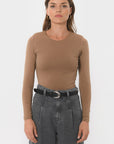 TEE-SHIRT COL ROND - BCURT - CARIBOU