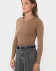 TEE-SHIRT COL ROND - BCURT - CARIBOU