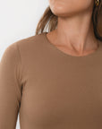 TEE-SHIRT COL ROND - BCURT - CARIBOU