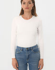 TEE-SHIRT COL ROND - BCURT - ECRU