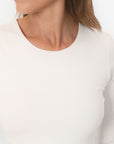 TEE-SHIRT COL ROND - BCURT - ECRU