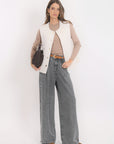 VESTE SANS MANCHE - BIRDIE - CREME
