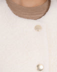 VESTE SANS MANCHE - BIRDIE - CREME