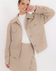 VESTE - BLONDIE - CAMEL