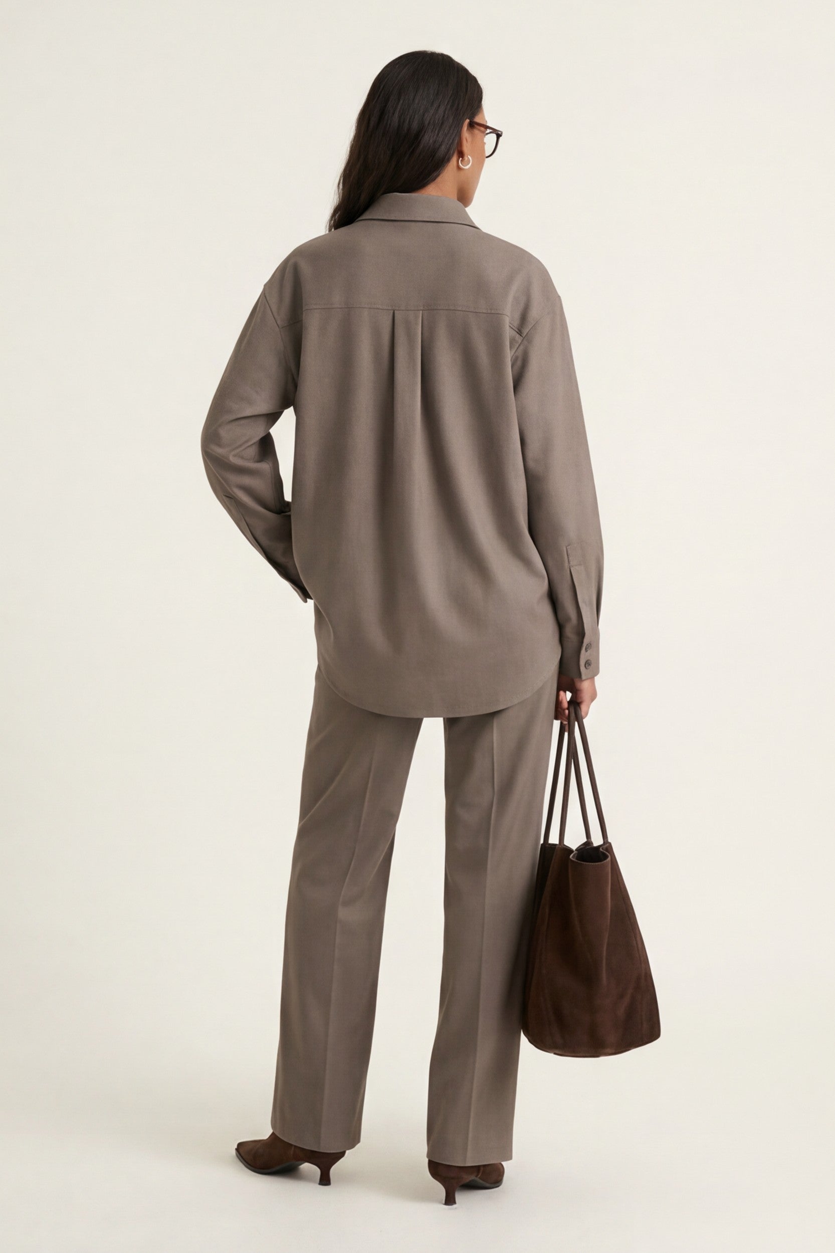 CHEMISE - DUBLIN - CHATAIGNE
