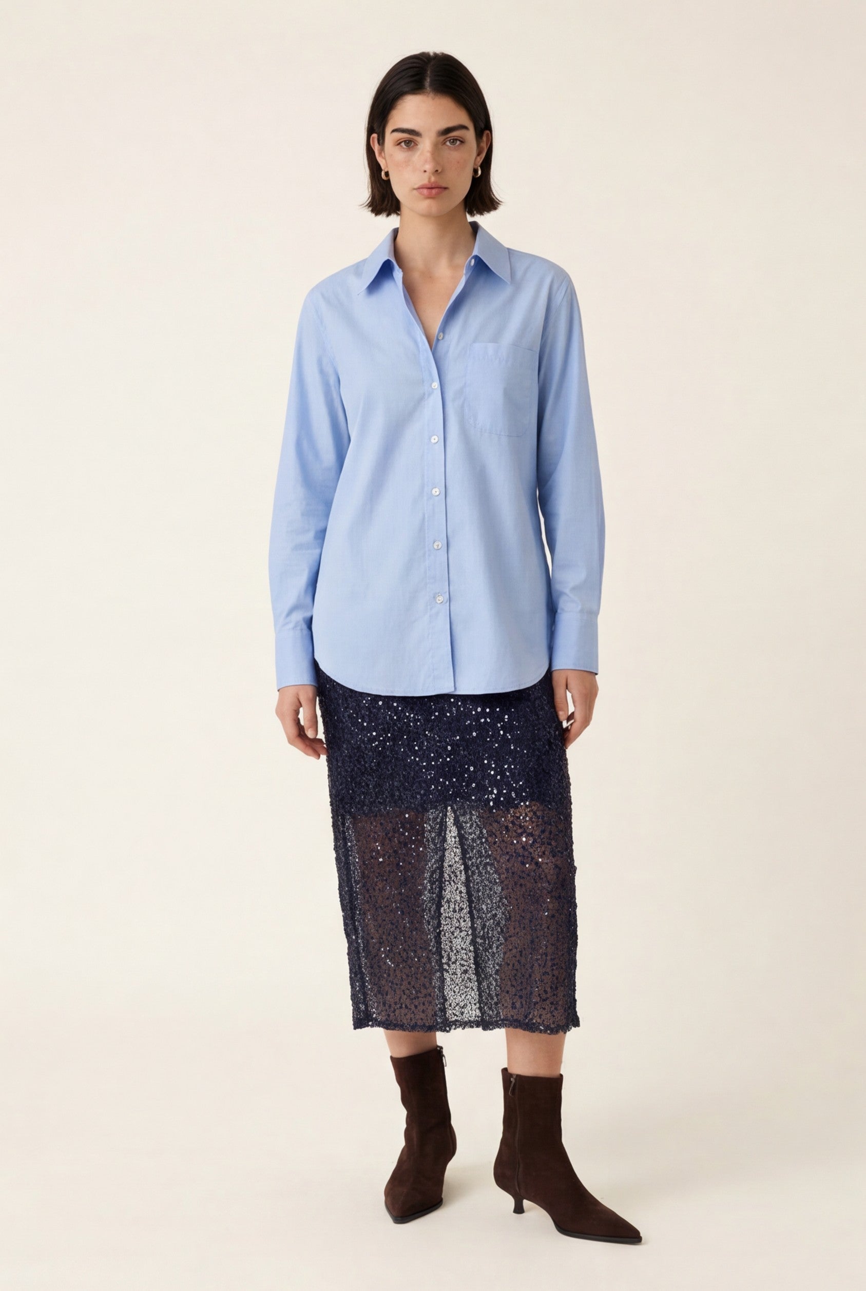 CHEMISE - DARWIN - CIEL