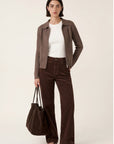 GILET TORSADE - DARI - TAUPE