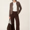 GILET TORSADE - DARI - TAUPE