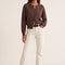 GILET - D-BELINA - CHOCOLAT