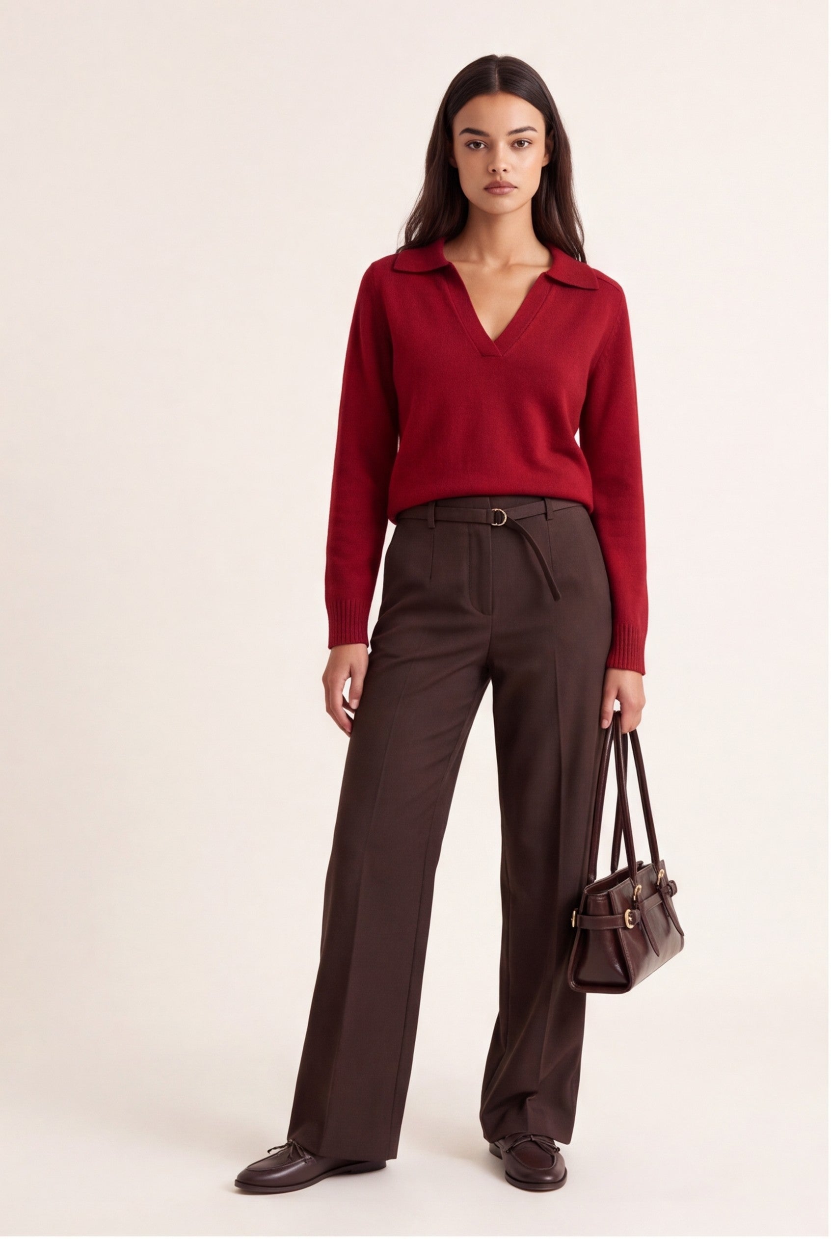 PANTALON - DELLA - CHOCOLAT