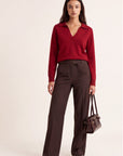 PANTALON - DELLA - CHOCOLAT