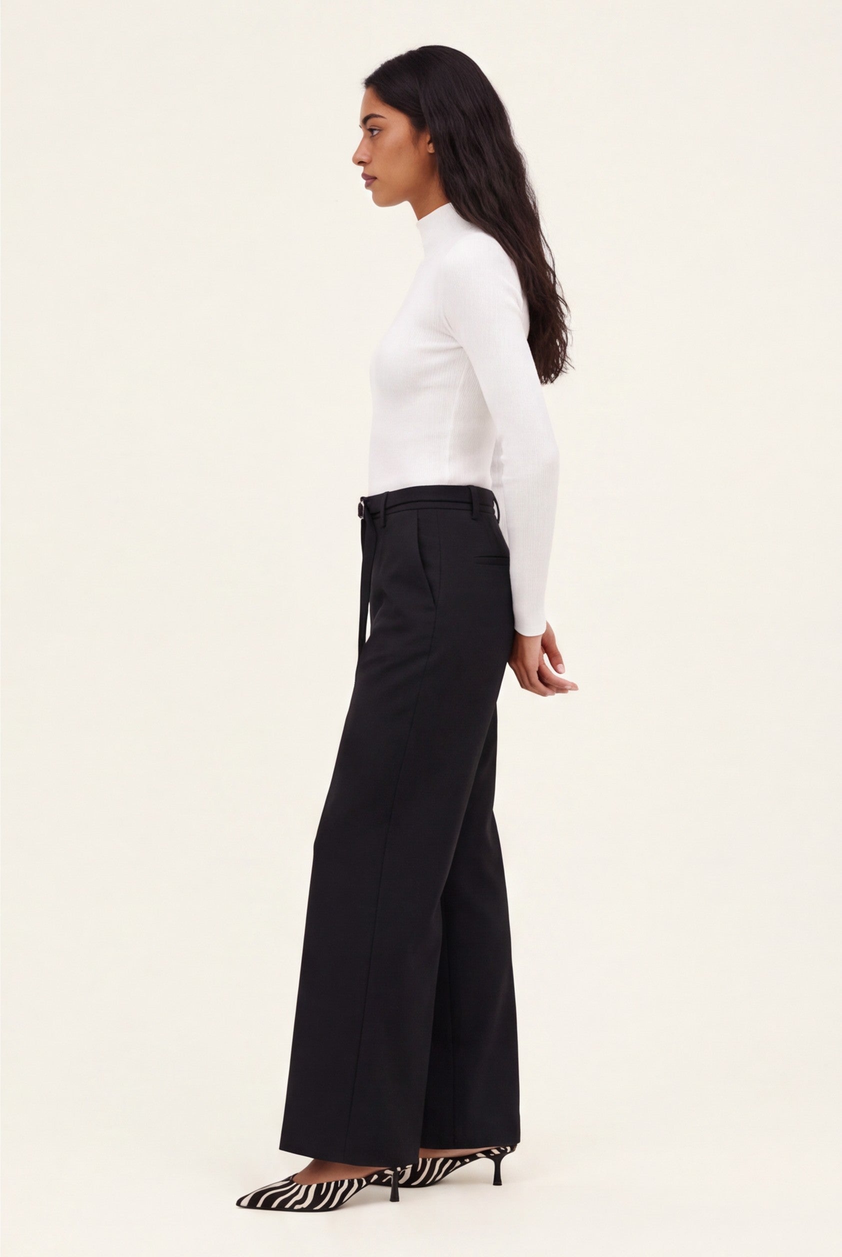 PANTALON - DELLA - NOIR