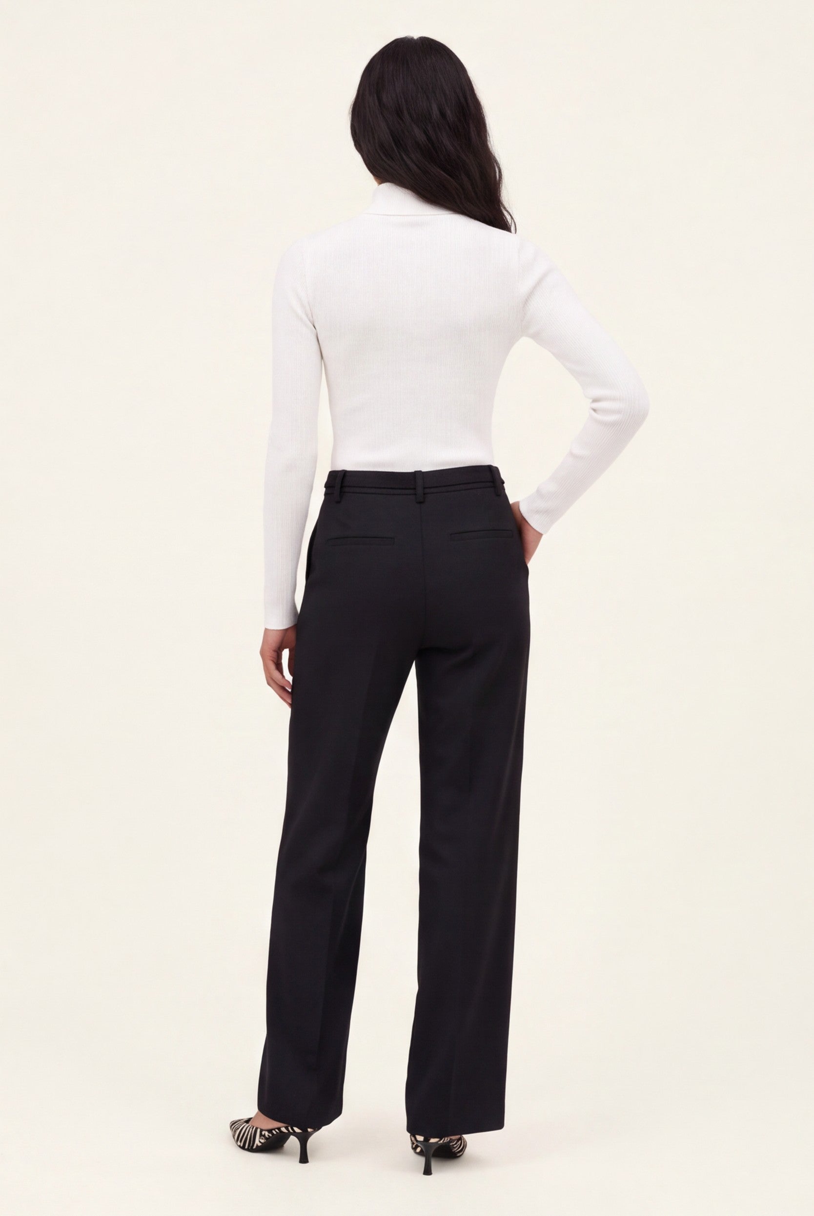 PANTALON - DELLA - NOIR