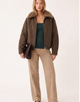 PARKA COURTE - DARREN - CHOCOLAT