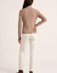PULL ZIPPE - OLYMPE - CAMEL CHINE