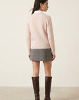 PULL TORSADES - DANITA - ROSE PALE